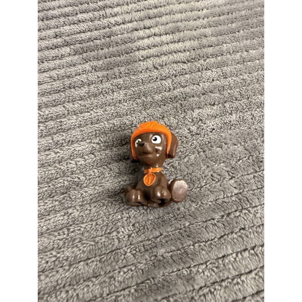 Spin Master Paw Patrol Zumba Brown Dog Orange Helemt  Plastic Figure